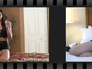 Ich steck deinen Schwanz und Eier in diesen Stahlkäfig für immer