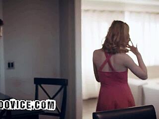 Blonde student sneaks beaver ride on teacher's cock for straight A's in hardcore session