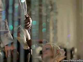 voyeur catches german milf sucking cock cfnm handjob cumshot live!