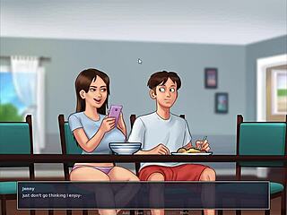 Summertime Saga Jenny Quick Camshow Walkthrough Mutual Pleasuring