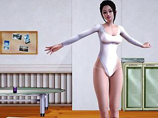 Max's Life Part 4: Slutty Milf Licks Huge Nipples, Outdoor Pussy Play And Toilet Fetish Gameplay