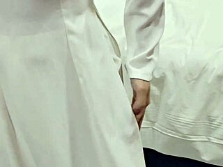 Vietnamese Beauty in Traditional Attire Reveals Wet Secrets