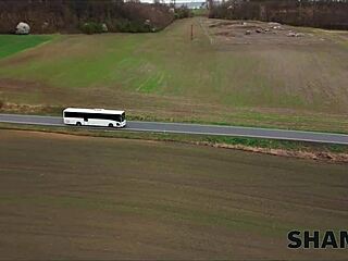 Shame4k horny mrs principal joins mmf threesome car fuck with shaved pussy stockings