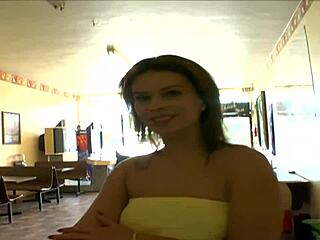 Cute Bailey in Heels Lingerie Deepthroats Gapes and Swallows Cum on Tongue in POV Doggystyle Fuck