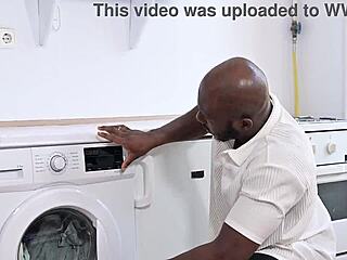 Passivo's tight ass takes hard pounding from dominant top in raw transsexual action