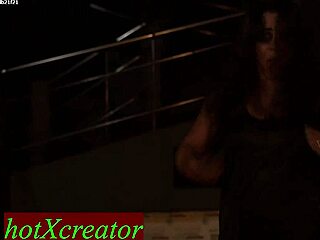 she's the horny bhabhi i surprised for midnight sex in her house