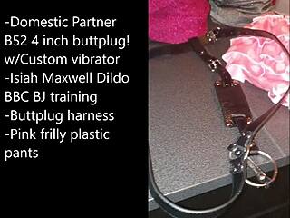 i'm tying myself up tight for that monster anal dildo ride oh god it hurts so good...