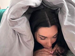 sharing my hot stepsis bed leads to juicy pussy riding frenzy