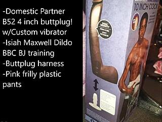 i'm tying myself up tight for that monster anal dildo ride oh god it hurts so good...