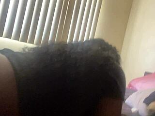 Sneaky Doggystyle Ass Pounding While Moaning on Phone Call