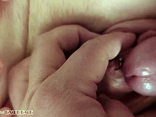 Does chubby hotwife's tight pussy love big cock after clit tease?