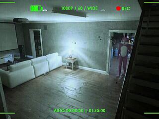 stepbrother catches sister masturbating then fucks her ass pussy mouth creampie