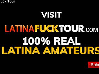 hot latina slut rides tourist's monster cock cowgirl homemade hardcore