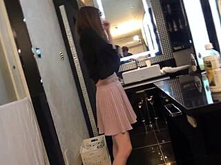 Ever seen a petite japanese college slut strip her bra for first time bed fun?