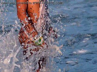 sexy slow-motion surf models tease in 1000fps outdoor