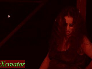 she's the horny bhabhi i surprised for midnight sex in her house