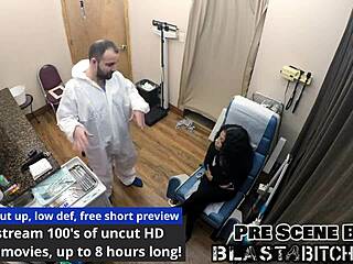 yesenia's nurse pussy spreads wide in pov then blasts with hot cum