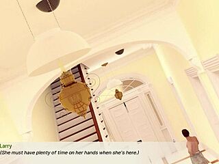 she owns him completely in femdom estate domination game part 3