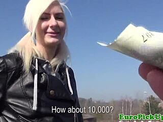 oh man... pierced euro skater teen sucks cock outdoors pov