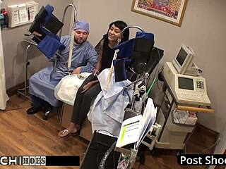 doctor tampa hits eliza shields hitachi orgasms