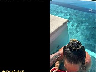 me and my girl gave a public bj at that infinity pool in costa rica, so hot and risky! 🌴💦👅