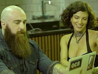 TATTOOED ROCKER POUNDS GIRLFRIEND'S FAT ASS