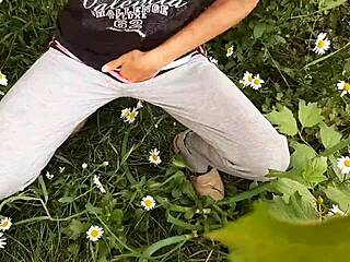 Hey i spy neighbor fingering pussy to daisies orgasm explosion