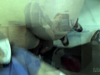 redhead czech teen trades impressive curves for cash in hidden office blowjob interview