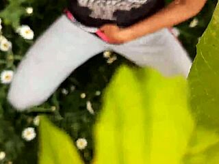 Hey i spy neighbor fingering pussy to daisies orgasm explosion