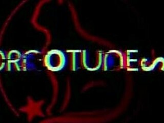 sluty red cat milks cock on table then rides sexmachine in threesome