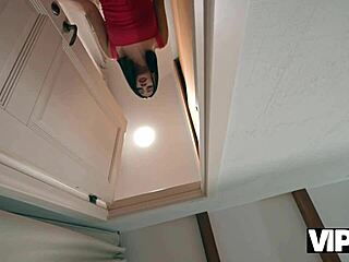 Vip4k! Slutty Debtor Pays With Natural Small Tits Tight Pussy And Asshole!