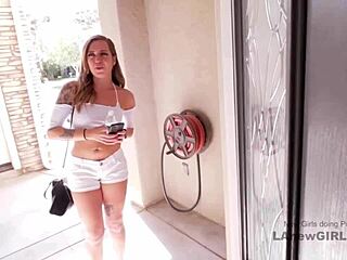 😍 wow this enchanting brunette muse rides cock hard at her modeling audition! 🍆💦