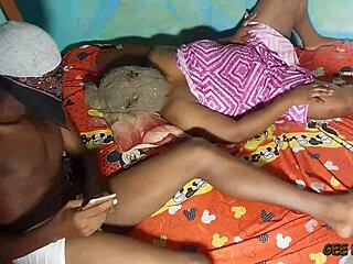 damn this ebony queen gets amateur banged hard and deep