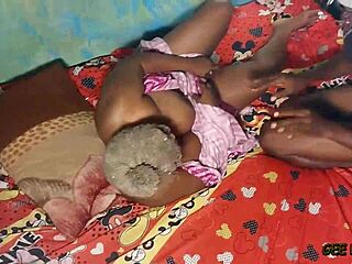 damn this ebony queen gets amateur banged hard and deep