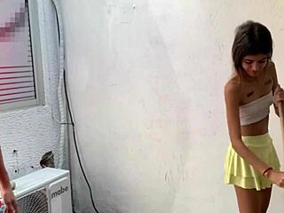 hot morning stepsis begs for full fuck story