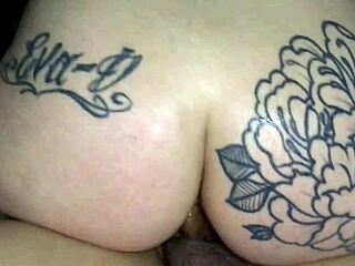 pink panties pawg teases huge cock before cowgirl bounce and rimjob delight