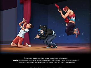 what happens when the music teacher ends up pregnant after secret hentai anime game sessions with her student?