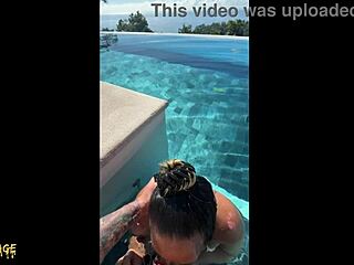 me and my girl gave a public bj at that infinity pool in costa rica, so hot and risky! 🌴💦👅