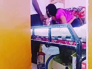 desi housewife bangs storekeeper with telugu dirty talk 😈🔥