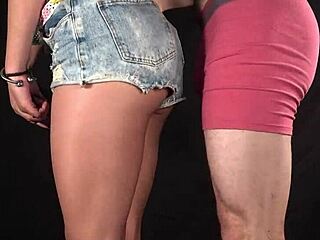 Damn, She Craves Being Tied for Standing Doggystyle Pounding!