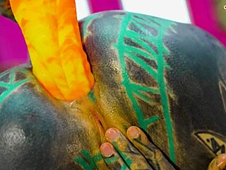 I love solo anal dildo in fishnets heels