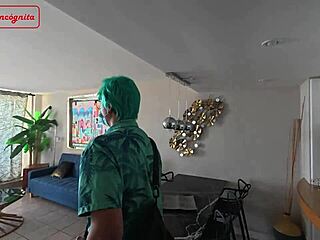 Fake Cop Cosplay Blackmail Leads to Bisexual Blowjob Cowgirl Creampie Frenzy!