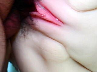 Her tight shaved pussy craves my deep anal thrusts right now