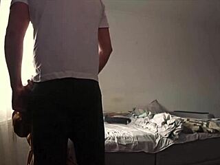 Wife Fucks Friend Secretly While Husband Works At Office