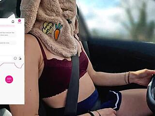 A Friend Films Me Driving as Fan Controls Lovense Vibrator Remotely