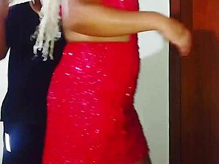 invited roommate to christmas dinner then fucked hard