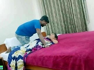 Village bhabhi's beautiful pussy gets fucked deep with creampie