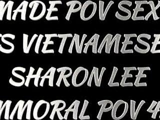 sharon lee's tits jiggle as she rides dean