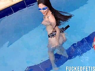 Helen Star's Wet Underwater Pool Play Ignites Deep Passion