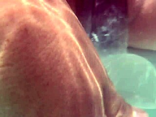 dude this underwater creampie and dildo in pussy is wild